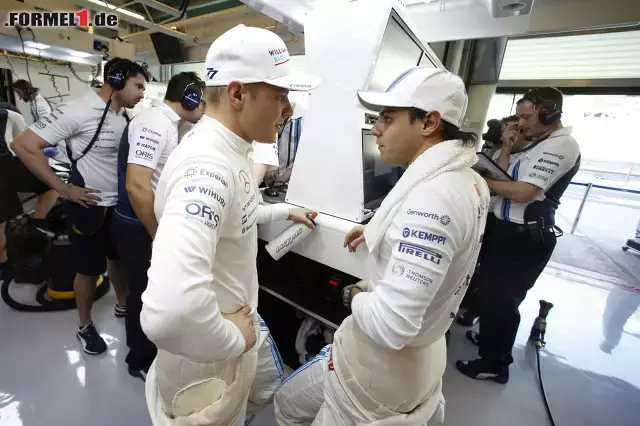 Foto zur News: Valtteri Bottas Felipe Massa (Williams F1 Team)