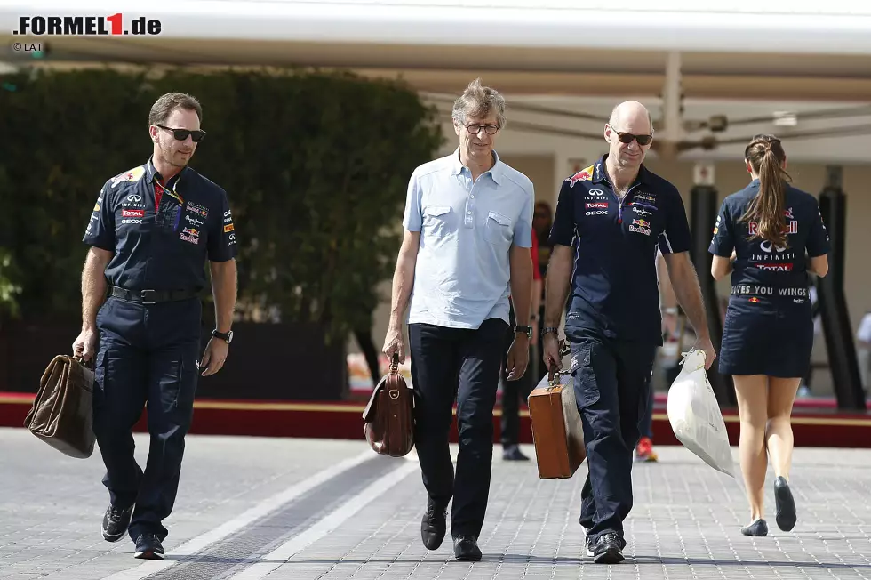 Foto zur News: Christian Horner und Adrian Newey