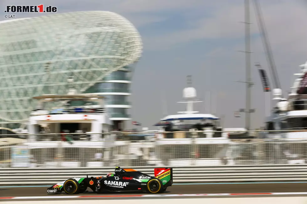 Foto zur News: Sergio Perez (Force India)