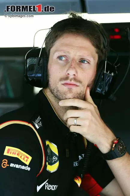 Foto zur News: Romain Grosjean (Lotus)