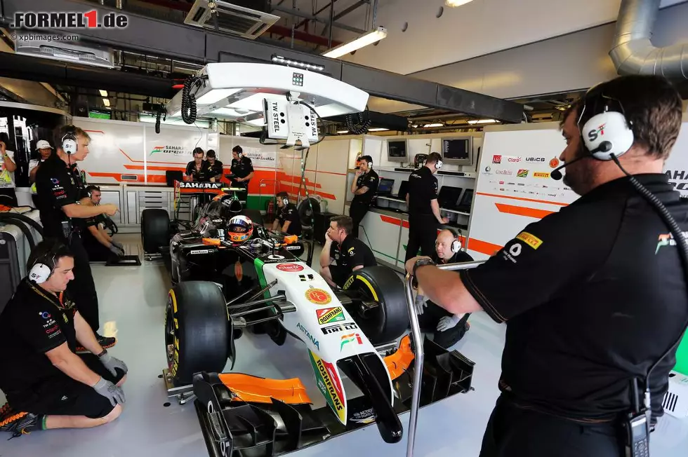 Foto zur News: Sergio Perez (Force India)