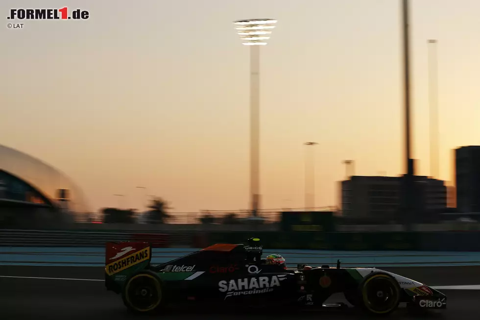 Foto zur News: Sergio Perez (Force India)