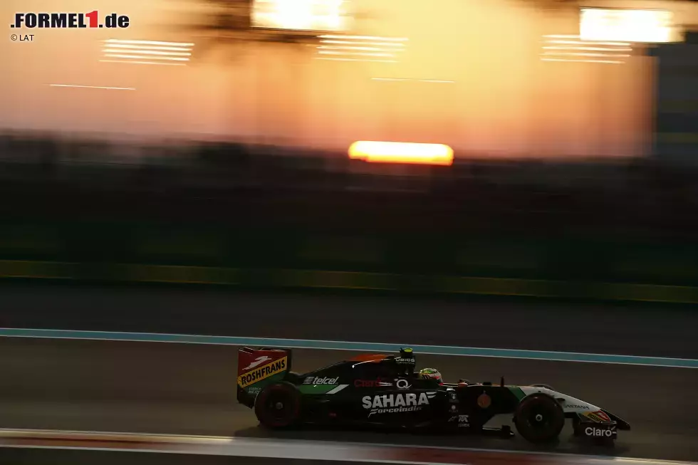 Foto zur News: Sergio Perez (Force India)