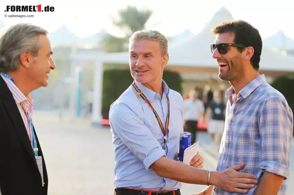 Foto zur News: David Coulthard und Mark Webber