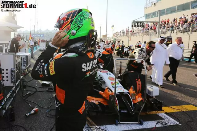 Foto zur News: Sergio Perez (Force India)