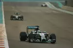 Foto zur News: Lewis Hamilton (Mercedes) und Nico Rosberg (Mercedes)