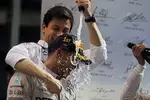 Foto zur News: Lewis Hamilton (Mercedes) und Toto Wolff