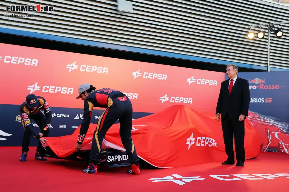 Foto zur News: Präsentation des Toro-Rosso-Renault STR10