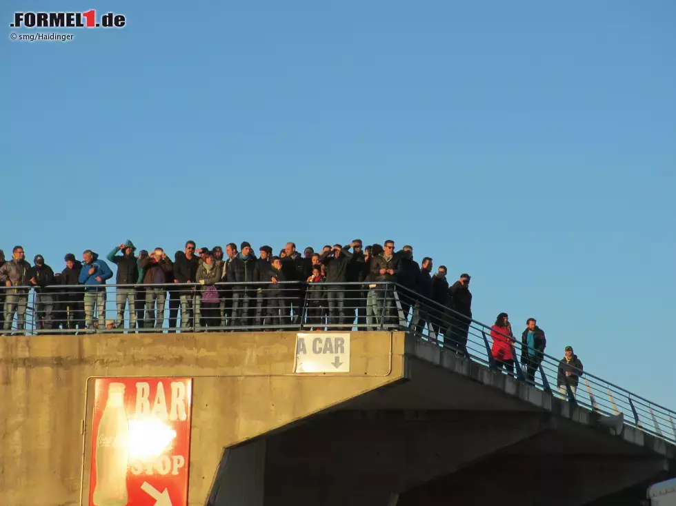 Foto zur News: Zuschauer in Jerez