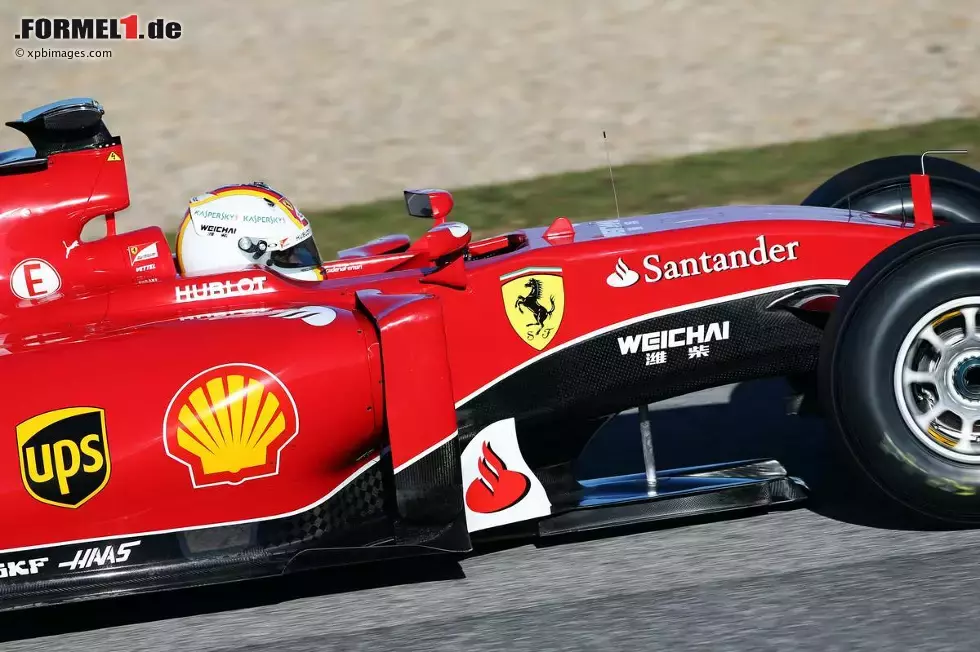 Foto zur News: Sebastian Vettel (Ferrari)