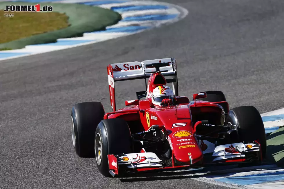 Foto zur News: Sebastian Vettel (Ferrari)