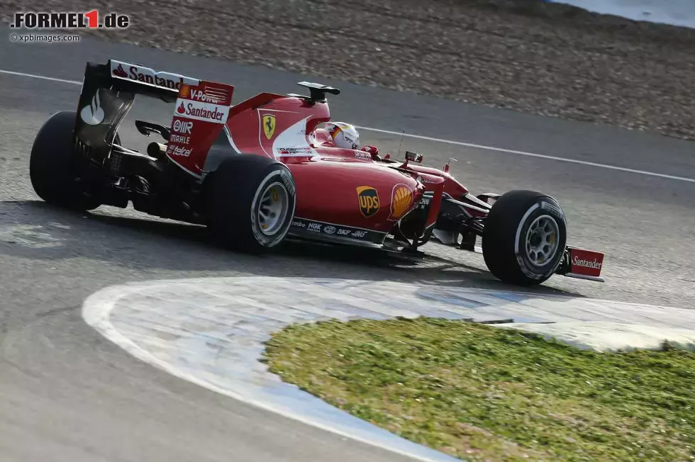 Foto zur News: Sebastian Vettel (Ferrari)