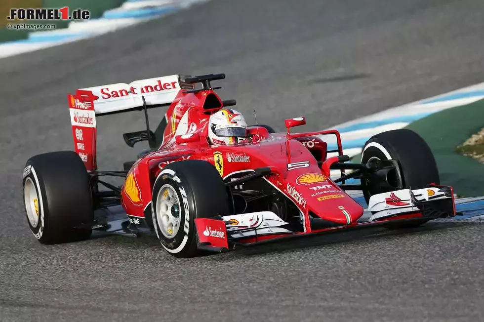 Foto zur News: Sebastian Vettel (Ferrari)