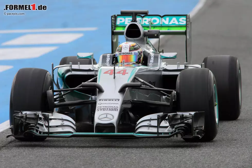 Foto zur News: Lewis Hamilton (Mercedes)