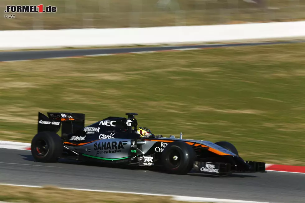 Foto zur News: Pascal Wehrlein  (Force India)