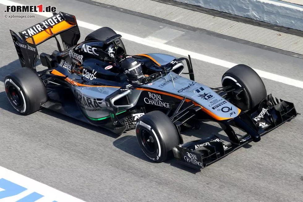 Foto zur News: Sergio Perez (Force India)