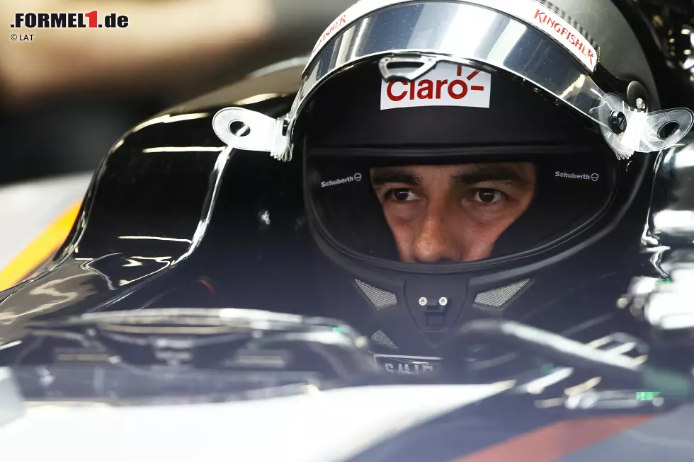 Foto zur News: Sergio Perez (Force India)