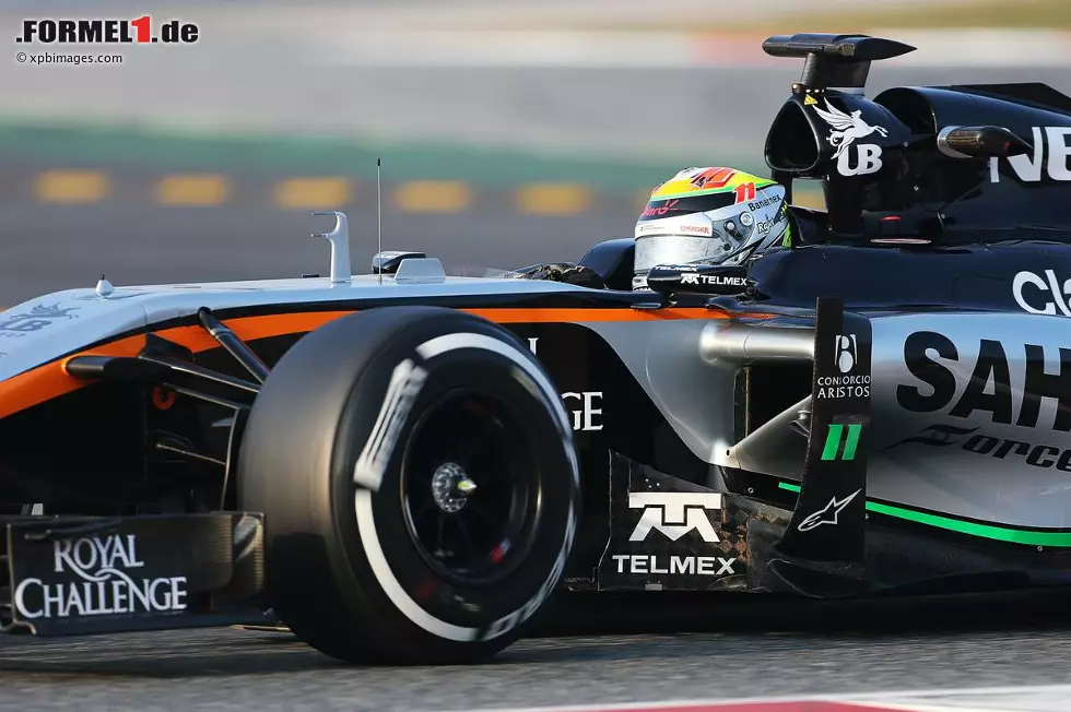 Foto zur News: Sergio Perez (Force India)