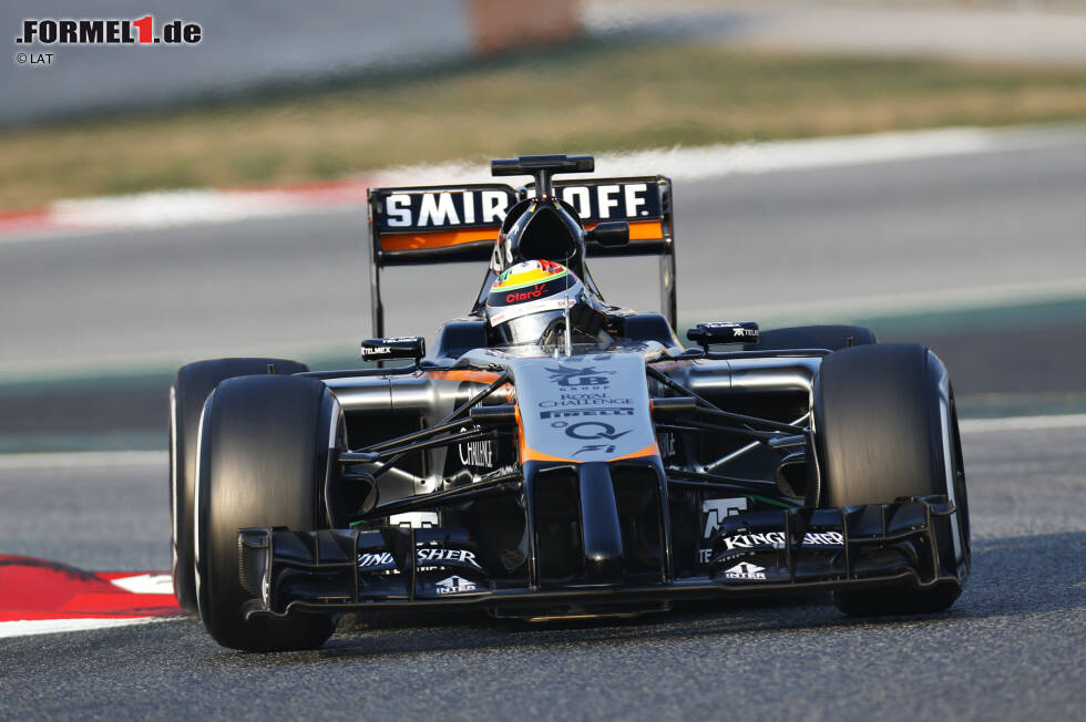 Foto zur News: Sergio Perez (Force India)