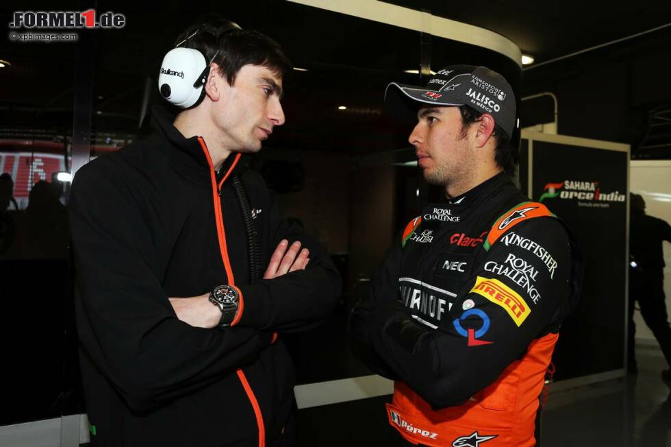 Foto zur News: Sergio Perez (Force India)