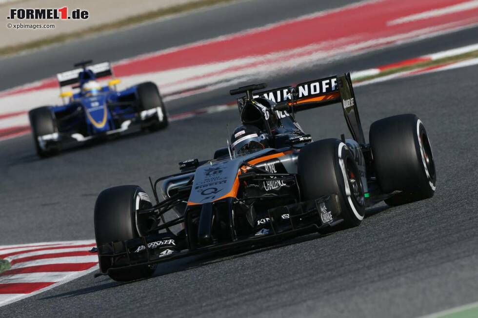 Foto zur News: Sergio Perez (Force India)