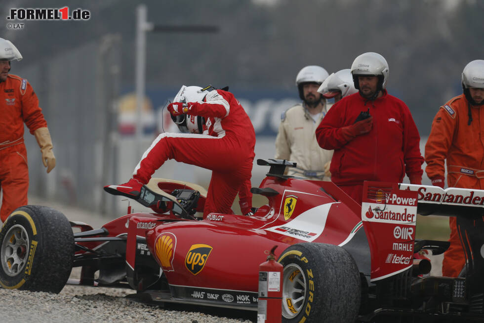 Foto zur News: Sebastian Vettel (Ferrari)