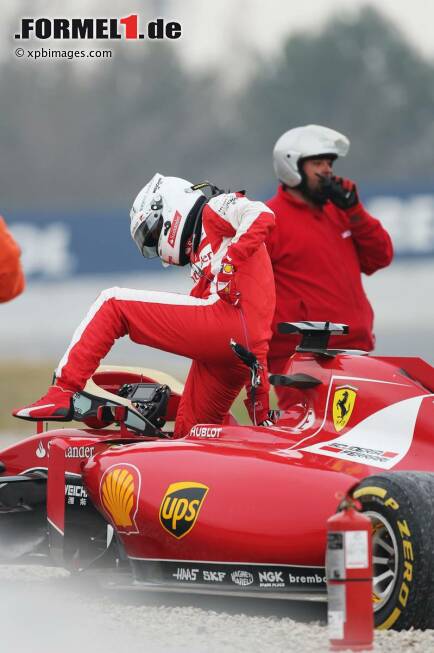 Foto zur News: Sebastian Vettel (Ferrari)