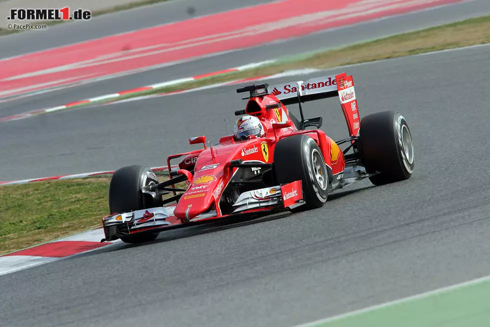 Foto zur News: Sebastian Vettel (Ferrari)