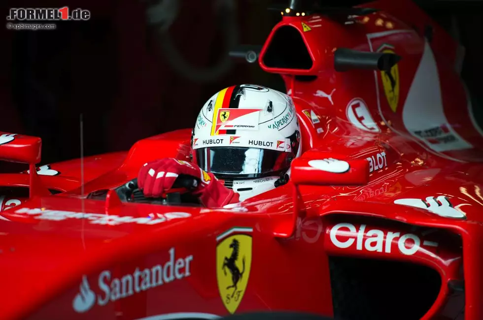 Foto zur News: Sebastian Vettel (Ferrari)