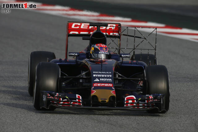 Foto zur News: ...oder hier bei Toro Rosso ein gewohnter Anblick bei Testfahrten.