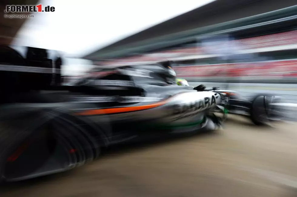 Foto zur News: Sergio Perez (Force India)