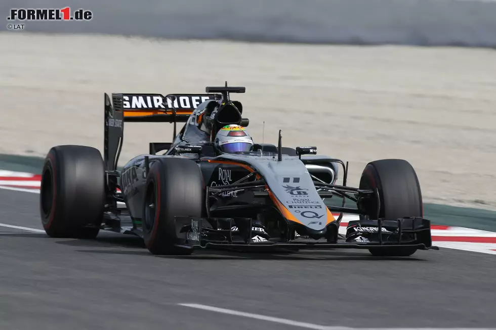 Foto zur News: Sergio Perez (Force India)