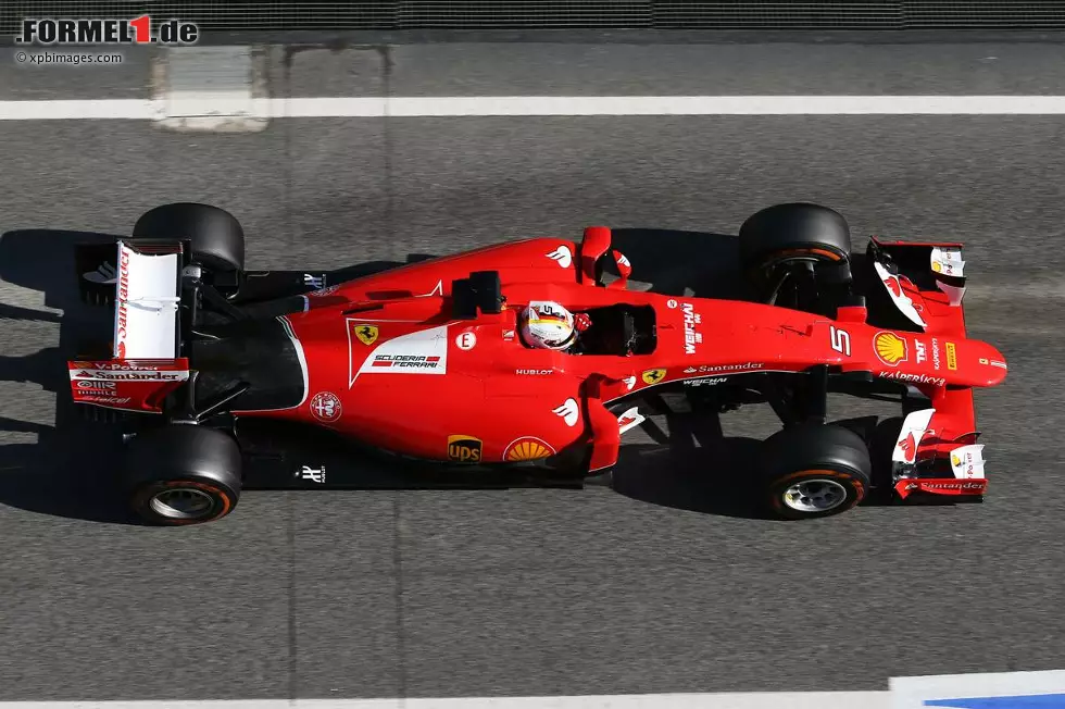 Foto zur News: Sebastian Vettel (Ferrari)