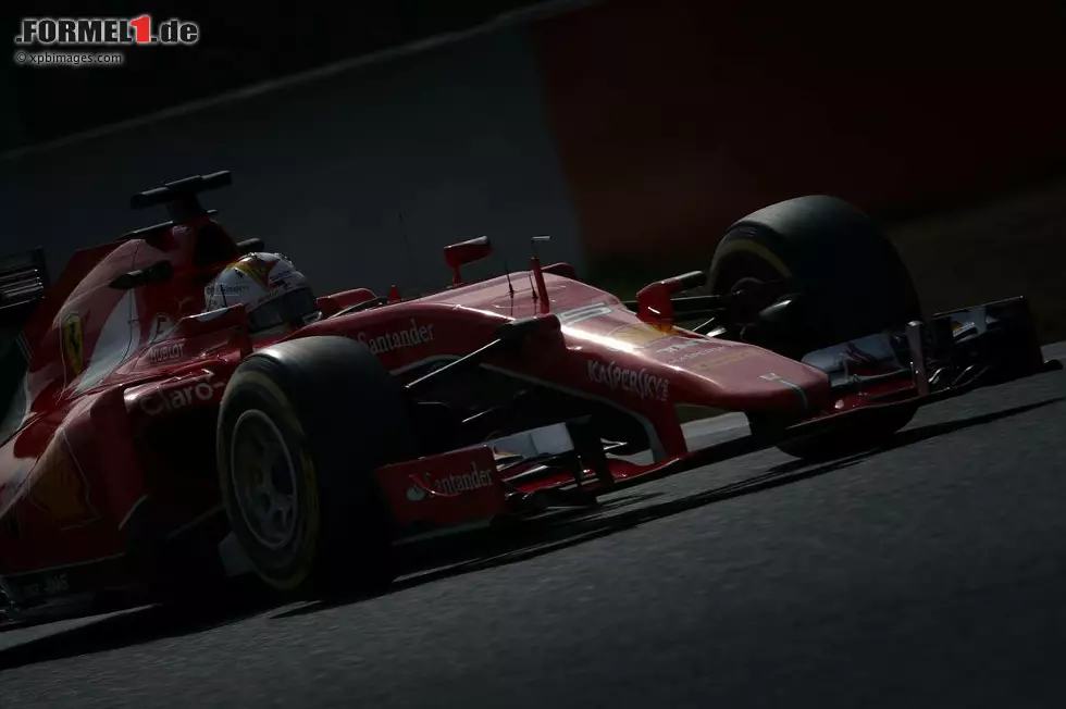 Foto zur News: Sebastian Vettel (Ferrari)