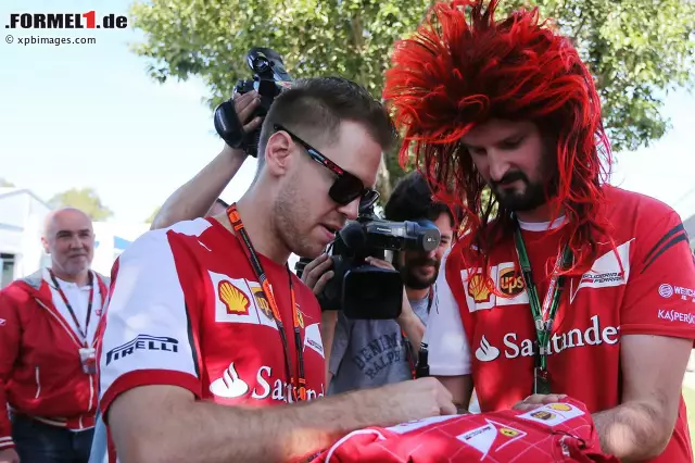 Foto zur News: Sebastian Vettel (Scuderia Ferrari)