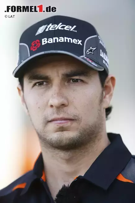 Foto zur News: Sergio Perez (Force India)