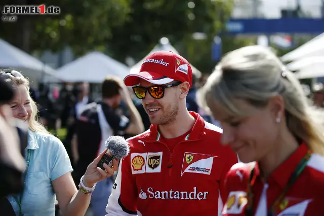 Foto zur News: Sebastian Vettel (Scuderia Ferrari)