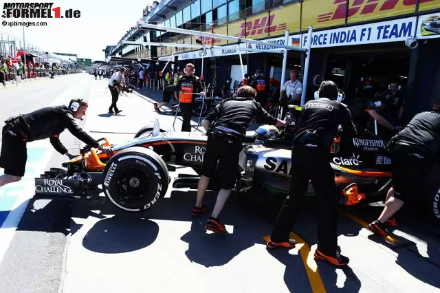 Foto zur News: Sergio Perez (Force India)