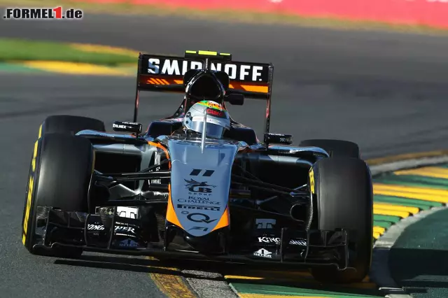 Foto zur News: Sergio Perez (Force India)