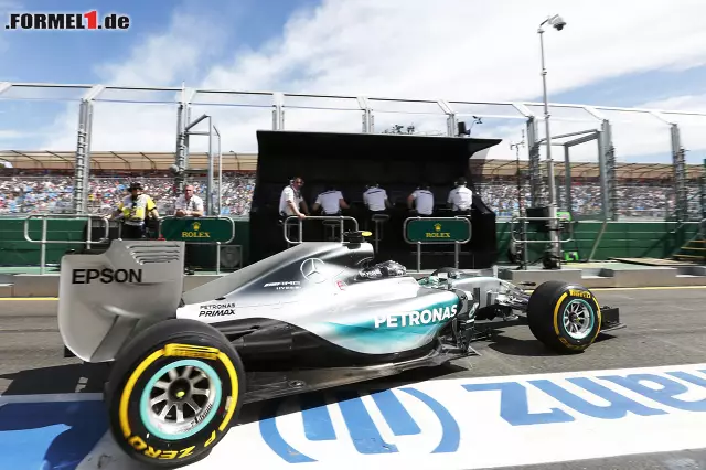 Foto zur News: Nico Rosberg (Mercedes AMG Petronas Formula One Team)