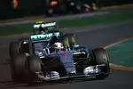 Foto zur News: Lewis Hamilton (Mercedes) und Nico Rosberg (Mercedes)