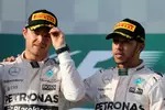 Foto zur News: Nico Rosberg (Mercedes) und Lewis Hamilton (Mercedes)