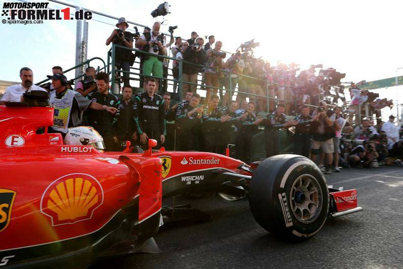 Foto zur News: Sebastian Vettel (Scuderia Ferrari)