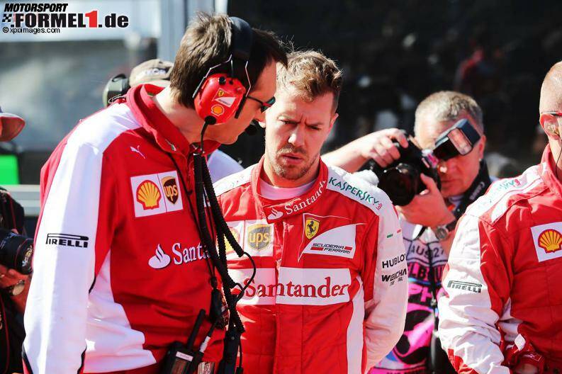 Foto zur News: Sebastian Vettel (Scuderia Ferrari)