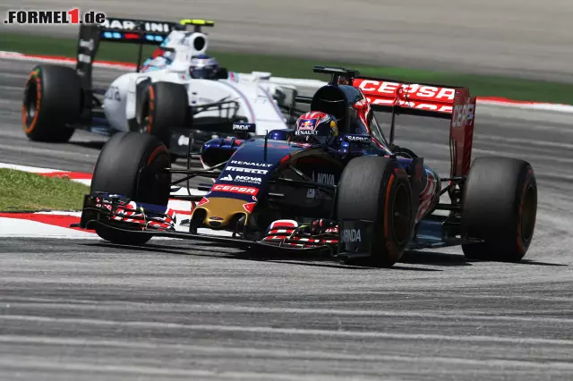 Foto zur News: Max Verstappen war im Toro Rosso auf dem achten Rang zu finden. Der Formel-1-Neuling hatte 1,430 Sekunden Rückstand zu verzeichnen