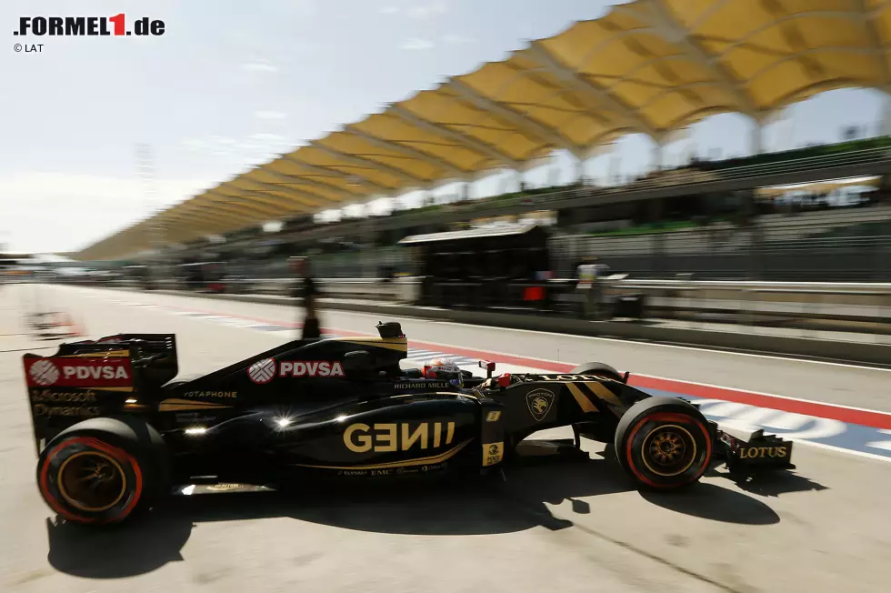 Foto zur News: Romain Grosjean (Lotus)