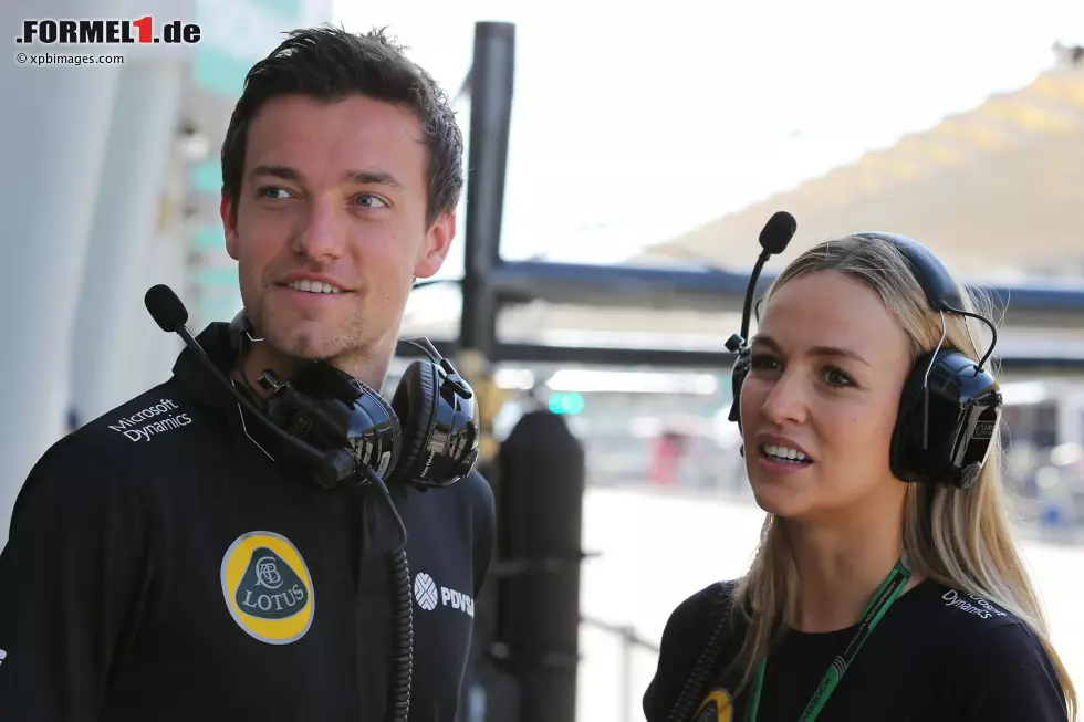 Foto zur News: Jolyon Palmer und Carmen Jorda