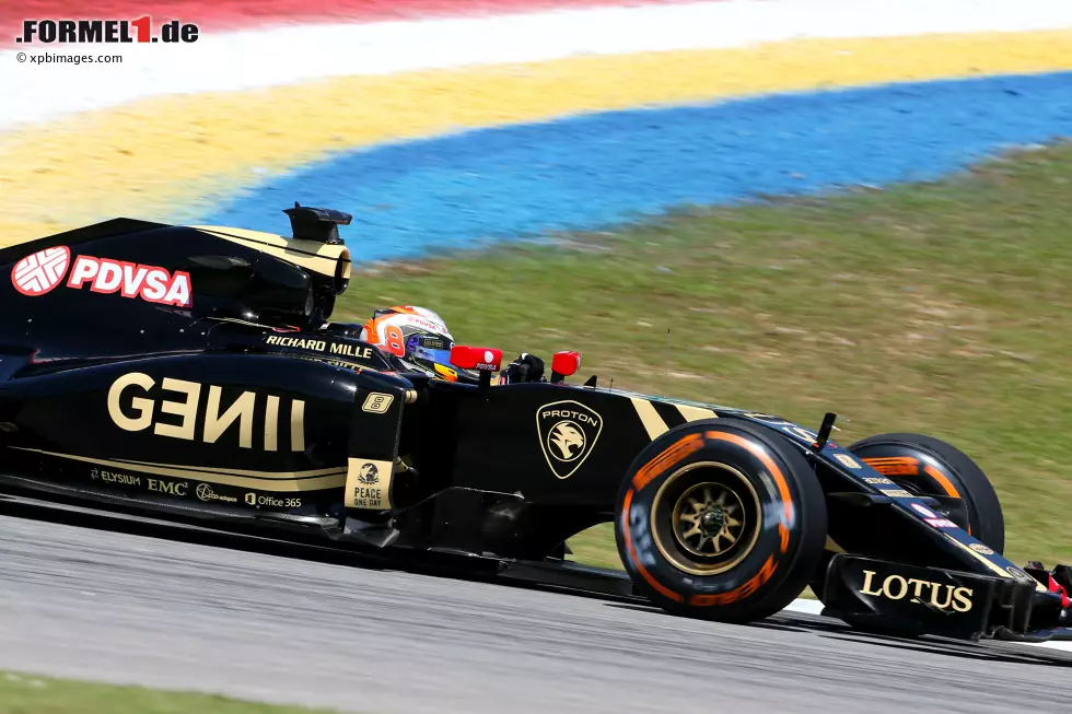 Foto zur News: Romain Grosjean (Lotus)