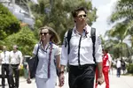 Foto zur News: Toto Wolff und Susie Wolff