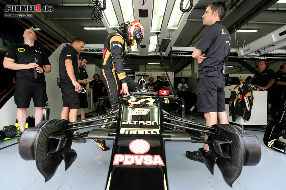 Foto zur News: Romain Grosjean (Lotus)